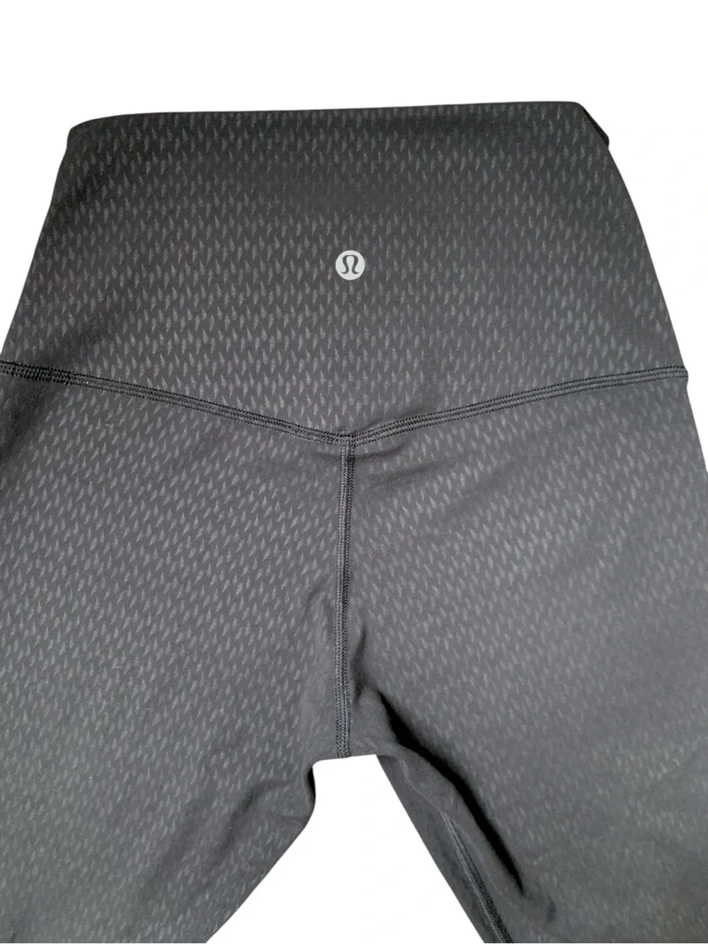 Lululemon Align Pant 28” Rare Diverge Emboss Black on Black – Size 4 Like New - Picture 9 of 13